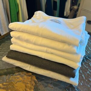 Hanes Men's 6 pack V-Neck T-Shirts